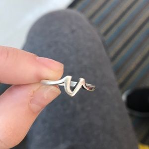 James Avery “V” ring size 6.5